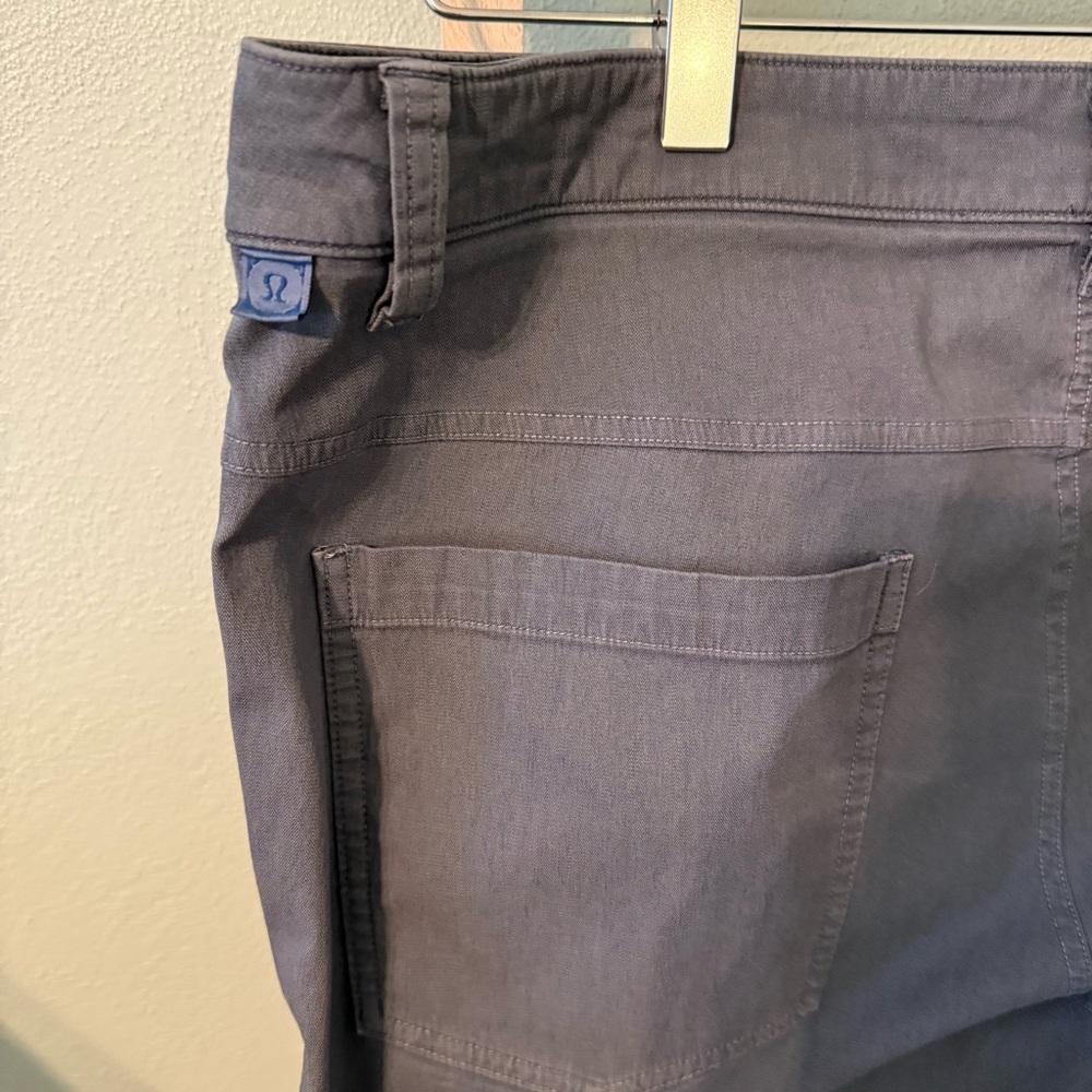 Lululemon ABC Classic 5 Pocket Casual Pants Gray Blue Size 33 Men - Picture 4 of 12